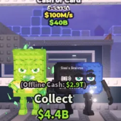 Cash or Card Instan (Секретный персонаж) — Roblox, лот №223596