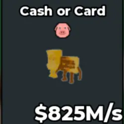 Cash or Card is Calling (Секретный персонаж) — Roblox, лот №223597