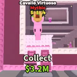 Cavallo Virtuso Candy Very RARE (Мифический персонаж) — Roblox, лот №223627