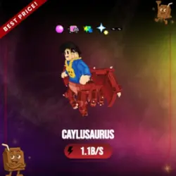 Caylusaurus 1.1B s (Секретный персонаж) — Roblox, лот №223632
