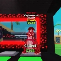 Caylusaurus Bloodrot 110Mill! Price (Секретный персонаж) — Roblox, лот №223654