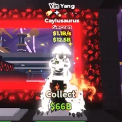 Caylusaurus Yin - Yang, Trait (Секретный персонаж) — Roblox, лот №223668
