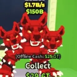 Ceberus (1.7b s) - N (Секретный персонаж) — Roblox, лот №223671