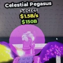 Celestial Pegasus $1.5b (Секретный персонаж) — Roblox, лот №223676