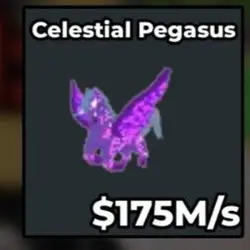 Celestial Pegasus (Basic) 175M s (Секретный персонаж) — Roblox, лот №223677