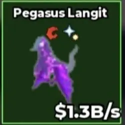 Celestial Pegasus 1,3B s #alm (Секретный персонаж) — Roblox, лот №223678
