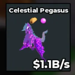 Celestial Pegasus 1.1B s (Секретный персонаж) — Roblox, лот №223679