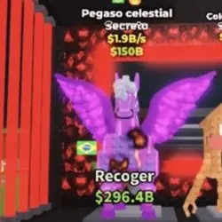 Celestial Pegasus 1.9 B S with Fire and Brazil (Секретный п… — Roblox, лот №223685