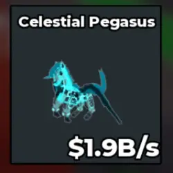 Celestial Pegasus 1.9B s (Секретный персонаж) — Roblox, лот №223686