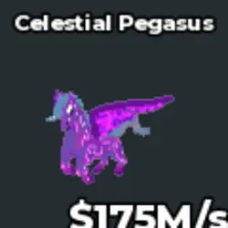 Celestial Pegasus 175 M s (Секретный персонаж) — Roblox, лот №223688