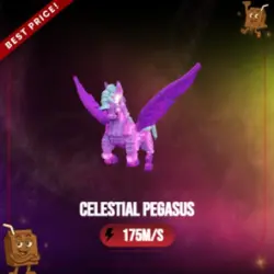 Celestial Pegasus 175M s (Секретный персонаж) — Roblox, лот №223689