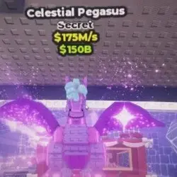 celestial pegasus 175M s for 10$ INSANT (Секретный персонаж) — Roblox, лот №223690