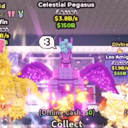 Celestial Pegasus 3.8B S (Nyancat + 4 Traits) #N6QW5R (Секр… — Roblox, лот №223700