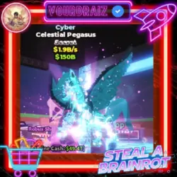 Celestial Pegasus Cyber (Секретный персонаж) — Roblox, лот №223709