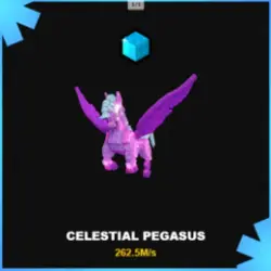 Celestial Pegasus Diamond (Секретный персонаж) — Roblox, лот №223711