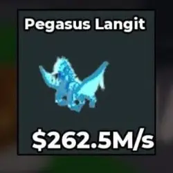 Celestial Pegasus Diamond [262.5 M s ] (Секретный персонаж) — Roblox, лот №223712