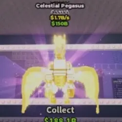 Celestial Pegasus Divine 1.7B (Секретный персонаж) — Roblox, лот №223714