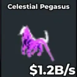 Celestial Pegasus Galaxy (Секретный персонаж) — Roblox, лот №223716