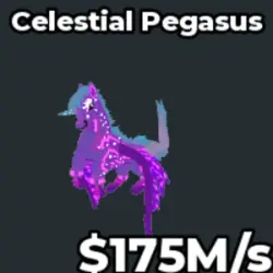 Celestial Pegasus Real (Секретный персонаж) — Roblox, лот №223726