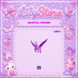 Celestial Pegasus with 1 Year Trait 1.1B s (Секретный персо… — Roblox, лот №223727