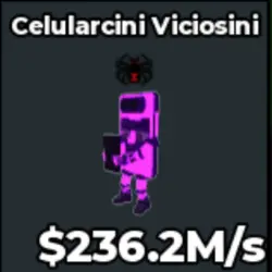 Celularcini Viciosini Galaxy 236M s (Секретный персонаж) — Roblox, лот №223751