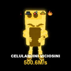 Celularcini Viciosini Gold 500.6M s Exclusive - Ultra Rare … — Roblox, лот №223753