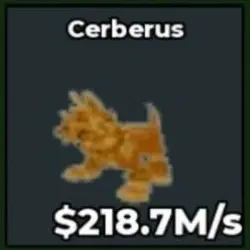 Cerberus #m (Секретный персонаж) — Roblox, лот №223773