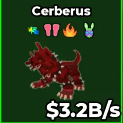 Cerberus (f02117) (Секретный персонаж) — Roblox, лот №223778