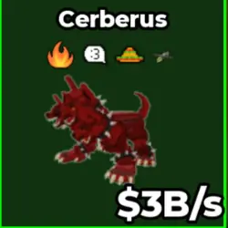 Cerberus (f02118) (Секретный персонаж) — Roblox, лот №223779