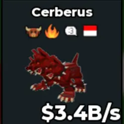 Cerberus (f02167) (Секретный персонаж) — Roblox, лот №223780