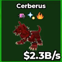 Cerberus (f02181) (Секретный персонаж) — Roblox, лот №223781