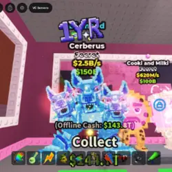 Cerberus 1 Year Trait 2.5 B (Секретный персонаж) — Roblox, лот №223794