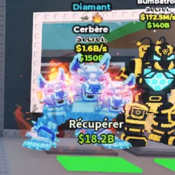 Cerberus 1,6B (Секретный персонаж) — Roblox, лот №223795