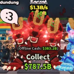 Cerberus 1.3B s (Секретный персонаж) — Roblox, лот №223802