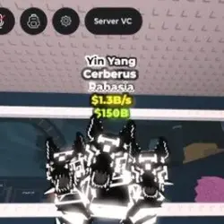 Cerberus 1.3B Yin - Yang (Секретный персонаж) — Roblox, лот №223803