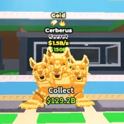 Cerberus 1.5 B s Gold ! Secret PE (Секретный персонаж) — Roblox, лот №223806