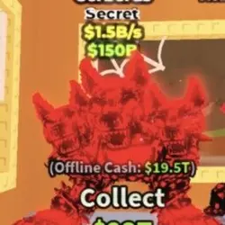 Cerberus 1.5B s ( Cursed ) - 145$ [SPC1] (Секретный персона… — Roblox, лот №223809