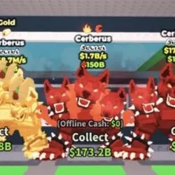 Cerberus 1.7B s DOUBLE (2x) TRAITS (Секретный персонаж) — Roblox, лот №223816