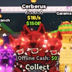 CERBERUS 1B S (FIRE) #H6QC8N (Секретный персонаж) — Roblox, лот №223829