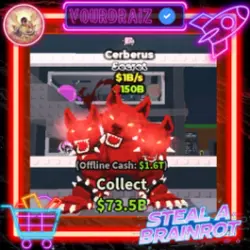 Cerberus 1B s NYAN CAT TRAITS (Секретный персонаж) — Roblox, лот №223835