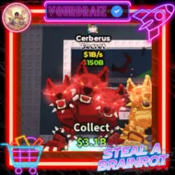 Cerberus 1B s with Paint Trait (Секретный персонаж) — Roblox, лот №223836