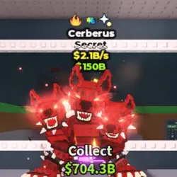 Cerberus 2.1B s (Секретный персонаж) — Roblox, лот №223838