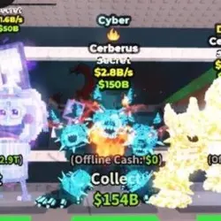 cerberus 2.8B s cyber (Секретный персонаж) — Roblox, лот №223851