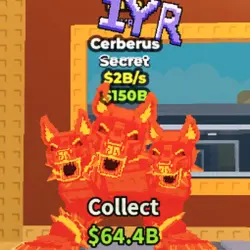 Cerberus 2B s Lava With 1 YR Trait (Секретный персонаж) — Roblox, лот №223857
