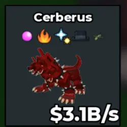 Cerberus 3.1B s (Секретный персонаж) — Roblox, лот №223860