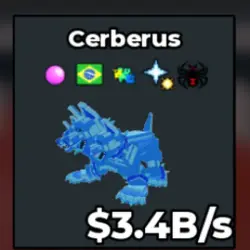 Cerberus 3.4B s (Секретный персонаж) — Roblox, лот №223867