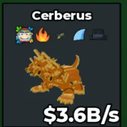 Cerberus 3.6B s (Секретный персонаж) — Roblox, лот №223870