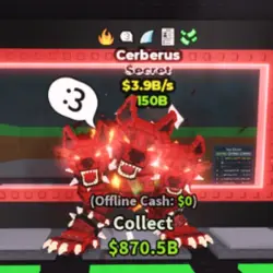 Cerberus 3.9B s (Секретный персонаж) — Roblox, лот №223874