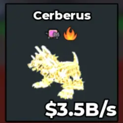 Cerberus 3B5 s (Секретный персонаж) — Roblox, лот №223878