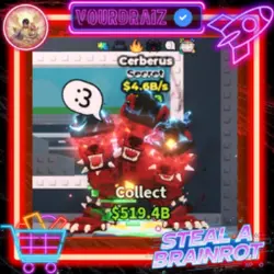 Cerberus 4.6B s ALL GOOD TRAITS (Секретный персонаж) — Roblox, лот №223882